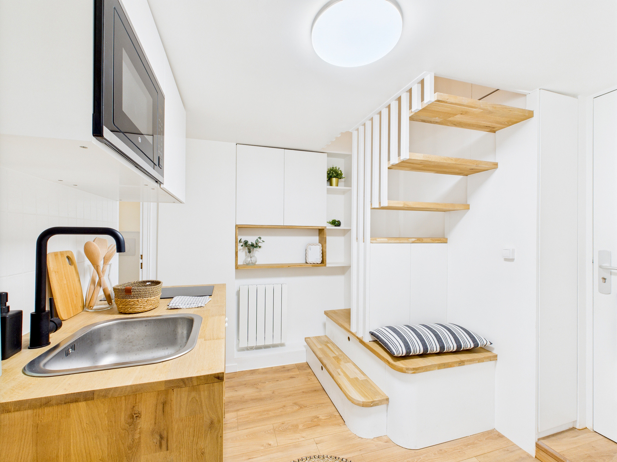 Rénovation d'un duplex de 19m² à Jussieu