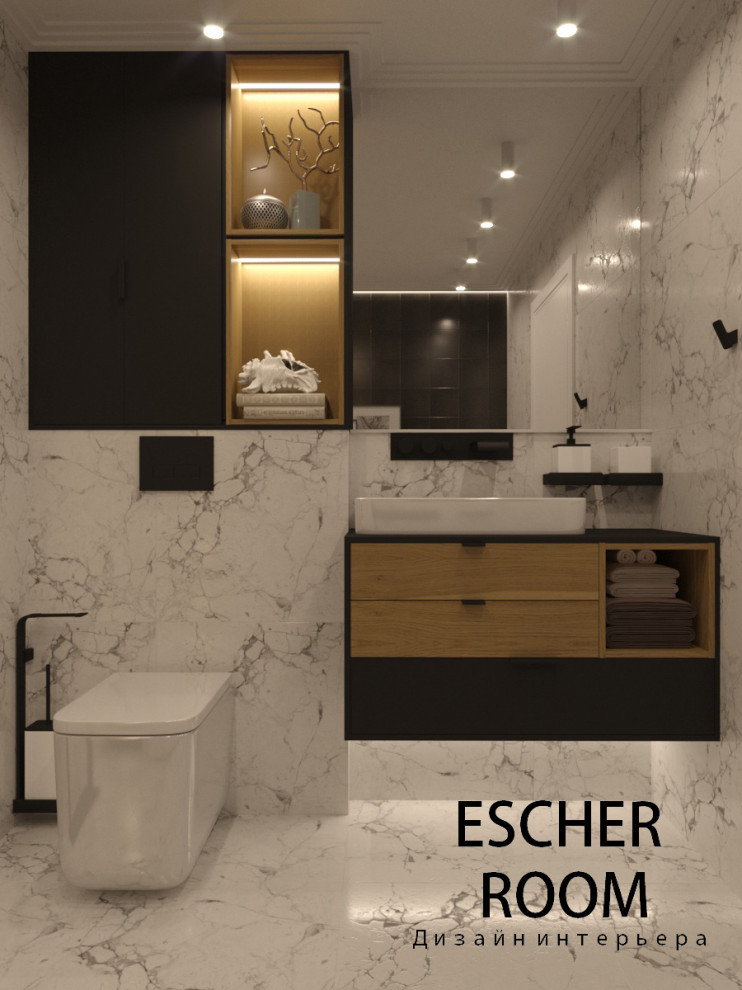 Ванная в мраморе