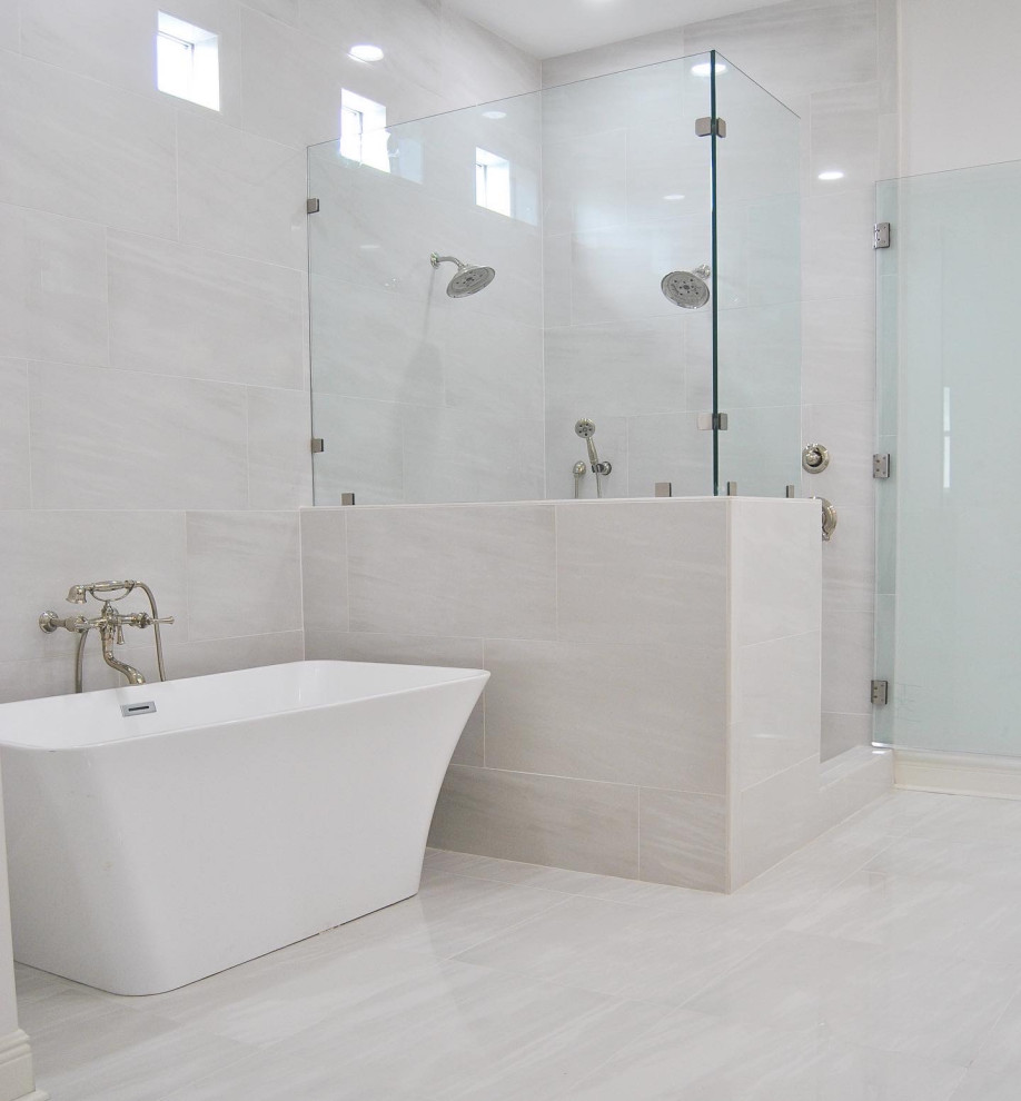 Perkins Master Bathroom ReModel Modern Bathroom New Orleans by