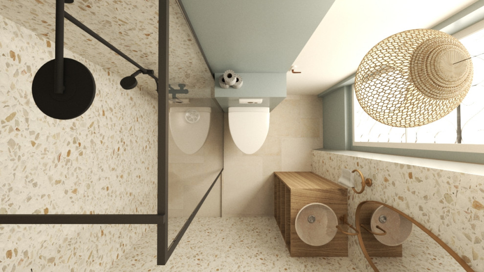 Projet (Option 2) - Salle d'eau - Modélisation 3D