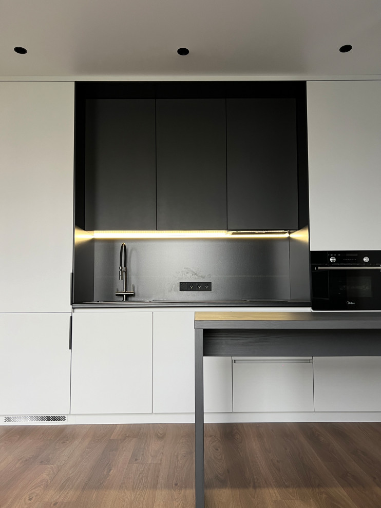 Черно-белая квартира в ЖК "ALT"