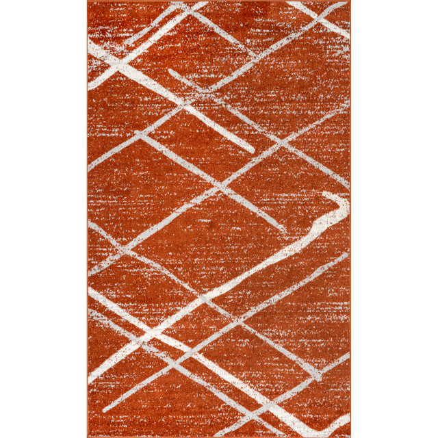 nuLOOM Thigpen Striped Contemporary Area Rug Contemporary Area Rugs