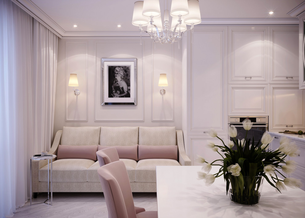 Дизайн - проект двухкомнатной квартиры 59 кв.м. в г. Санкт-Петербурге