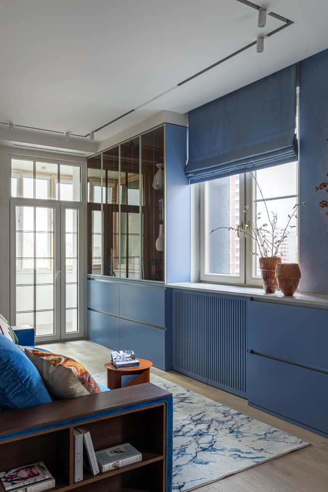 Современный интерьер в ярких цветах