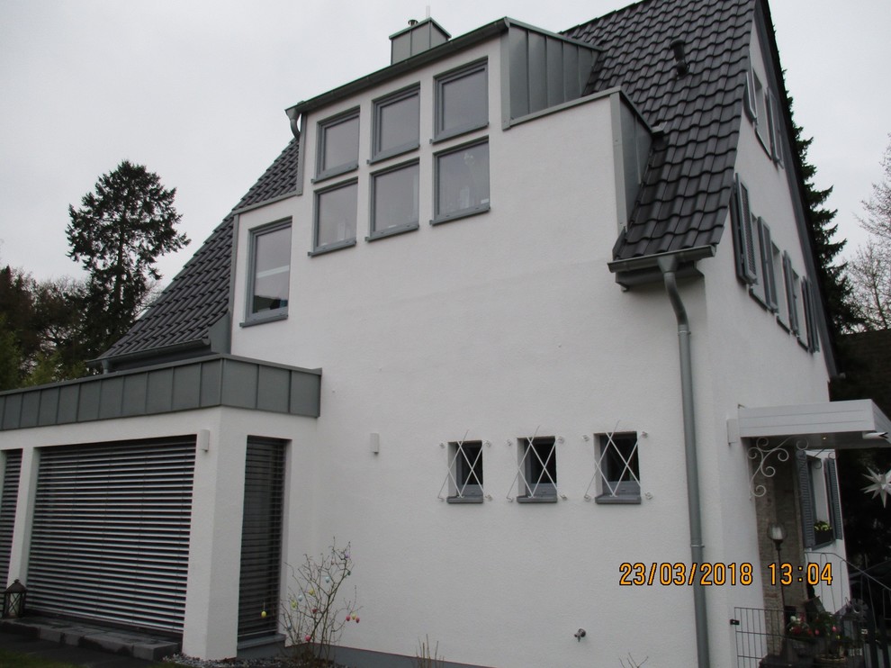 Gartenseite Nachher