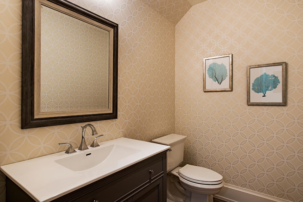 Home design - transitional home design idea in Miami