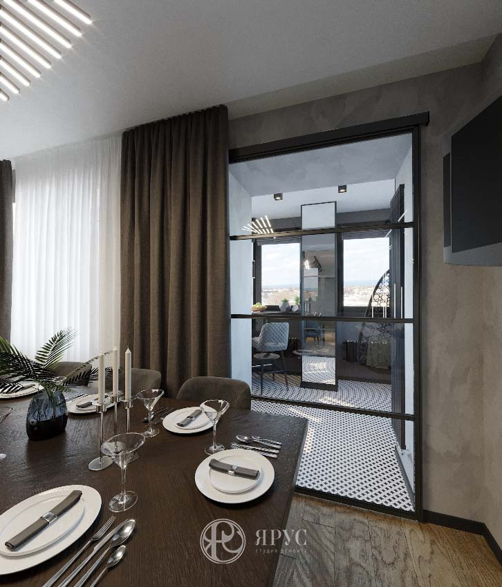 Дизайн-проект четырёхкомнатной квартиры