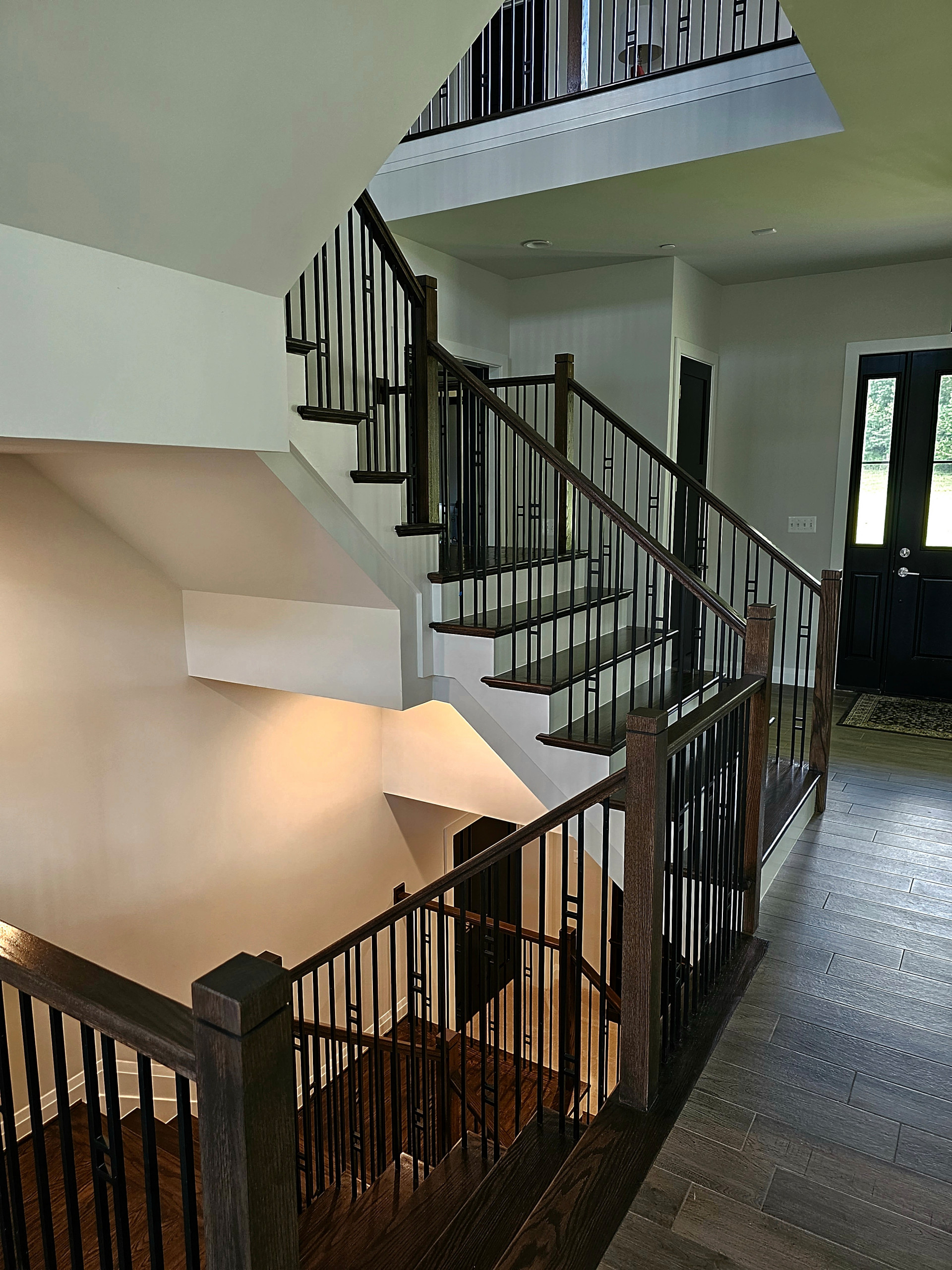 109_Impressive Floating Staircase in Countryside Retreat, Upper Marlboro, MD