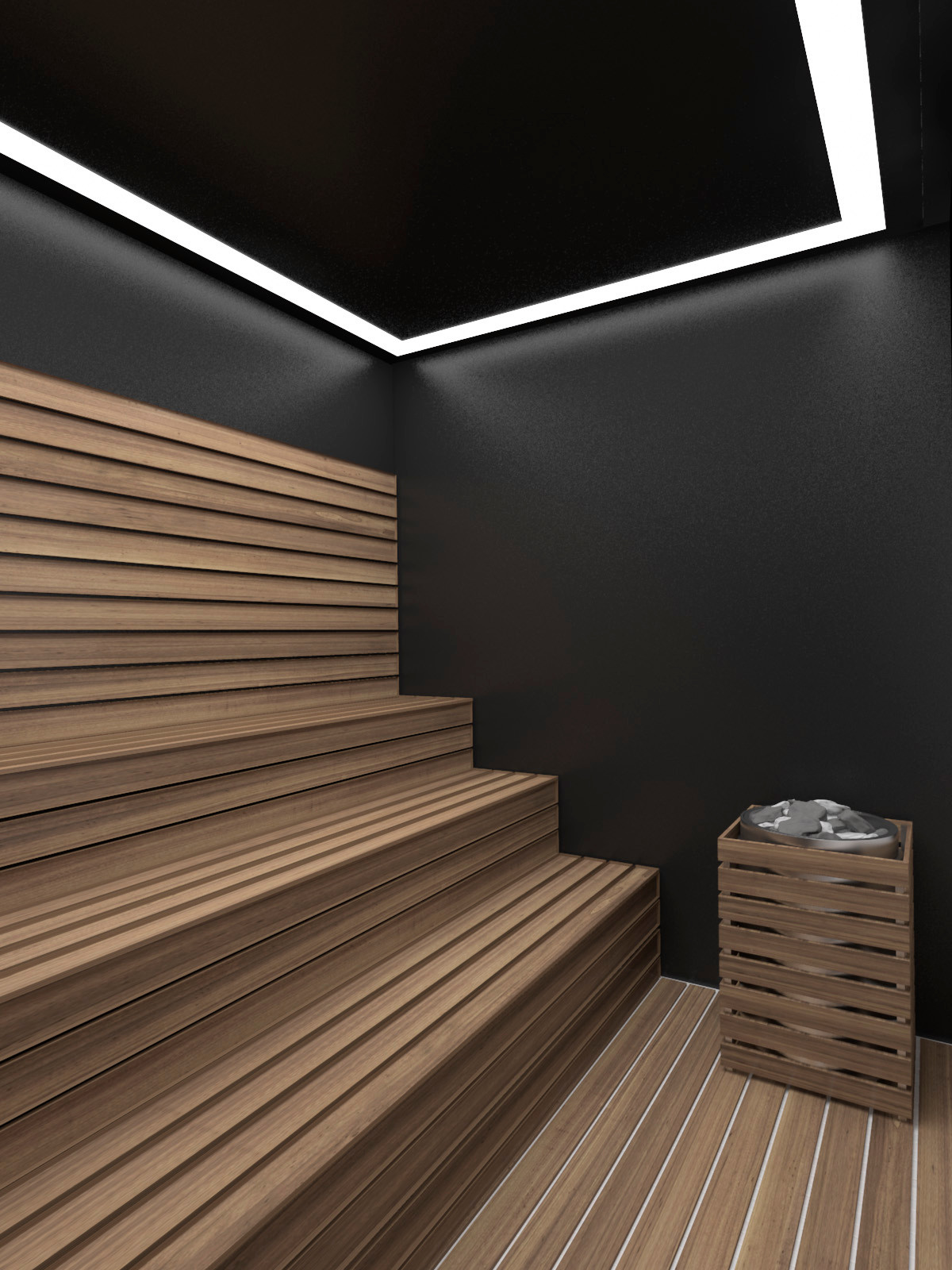 Интерьеры деревянного дома.