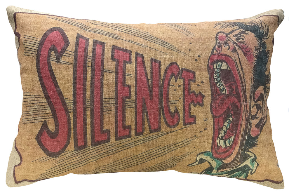 Silence Linen Pillow