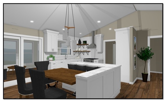 3D Renderings kitchen
