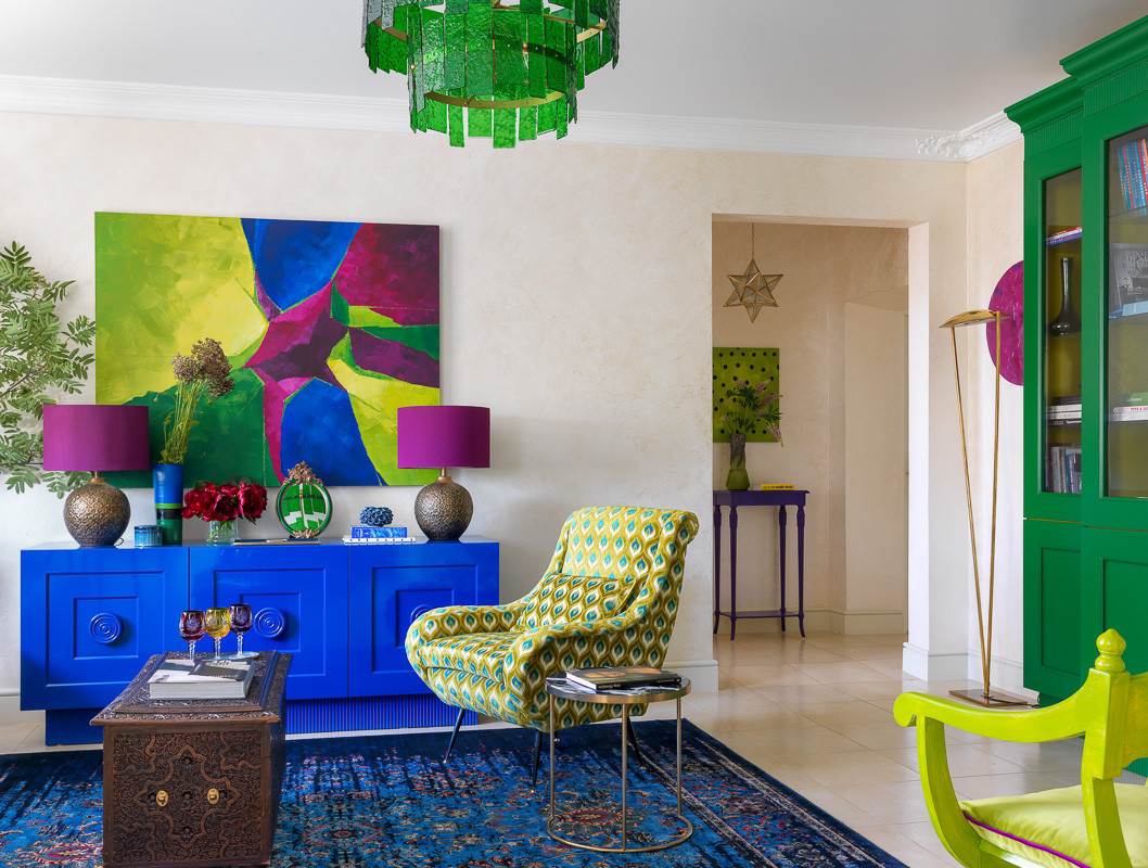 Яркая квартира дизайнера