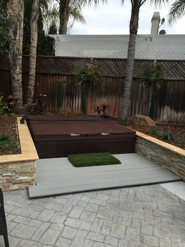 Exterior Lighting & Planters