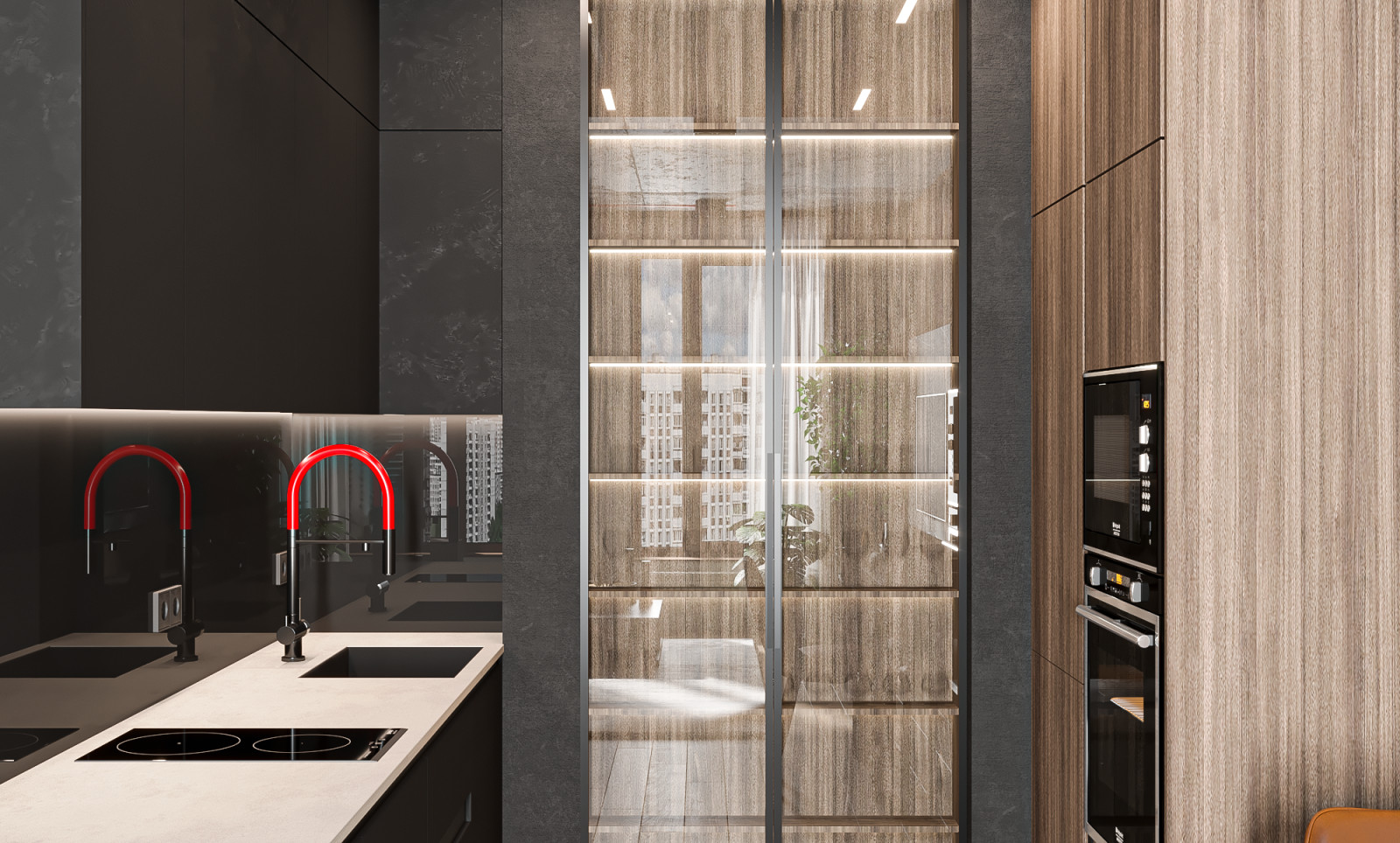 Проект в стиле лофт в жк Ричмонд