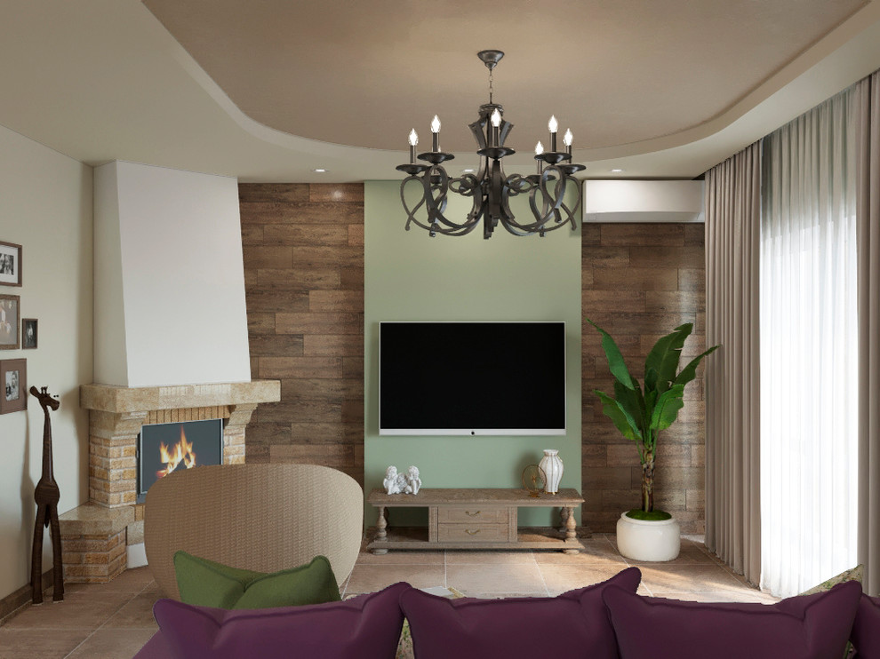 Коттедж  в стиле кантри в городской черте