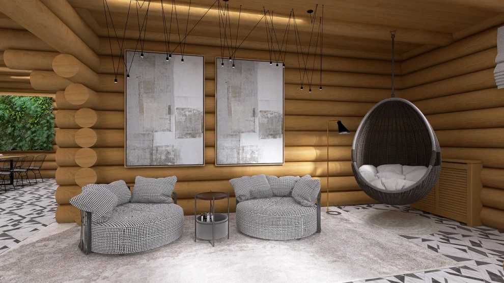 Деревянный дом в Московской области