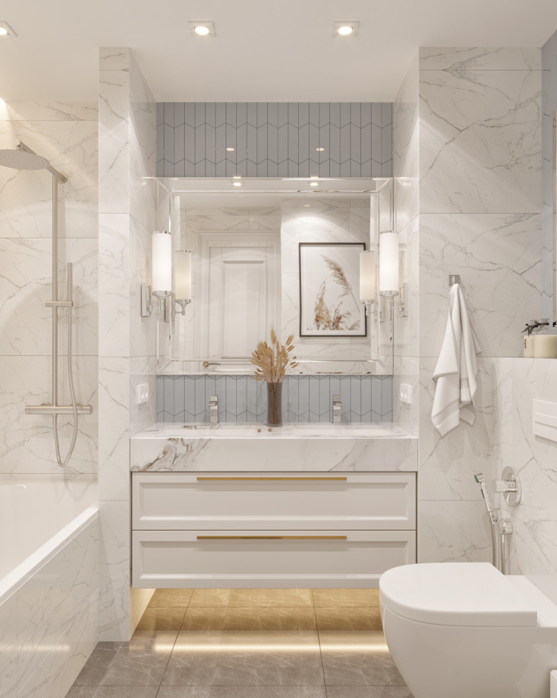 Дизайн проект квартиры в Москве в современном стиле