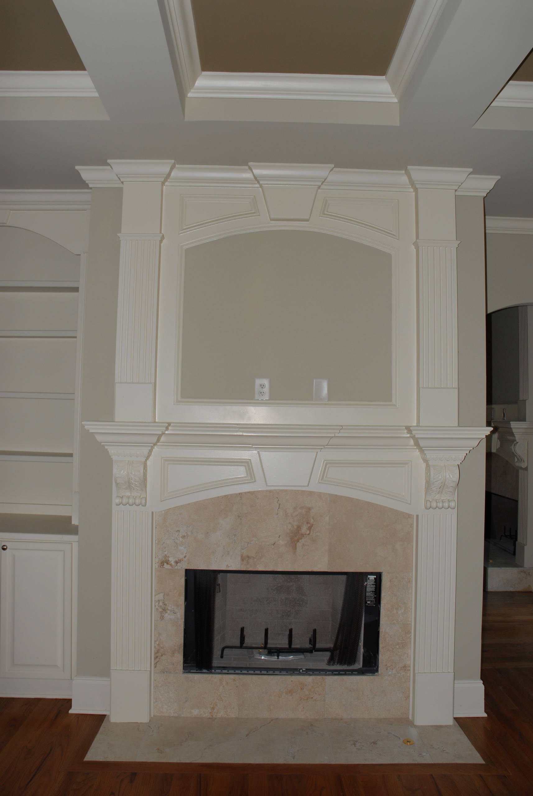 Traditional Home Build with Custom Trim, Mantle and Moldings