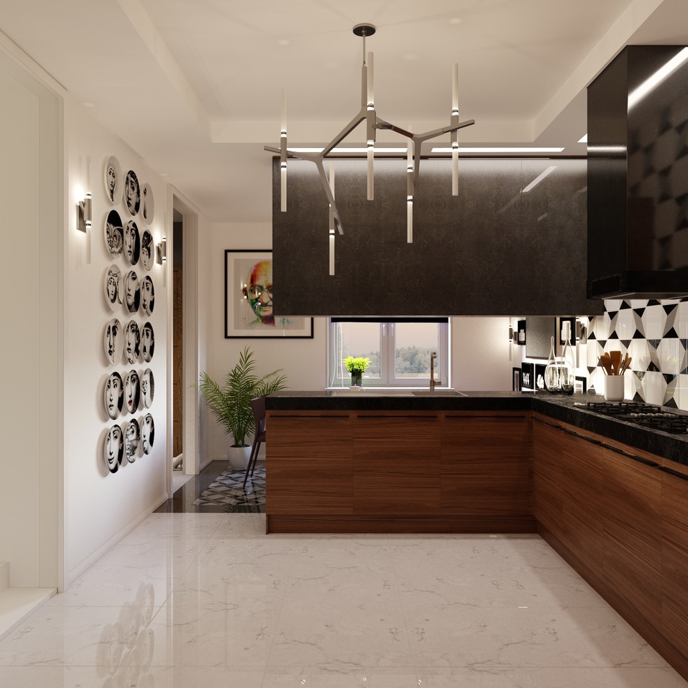 Трехэтажный коттедж