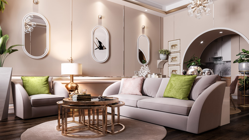 Реализованный проект квартиры на Малой Бронной, в Москве