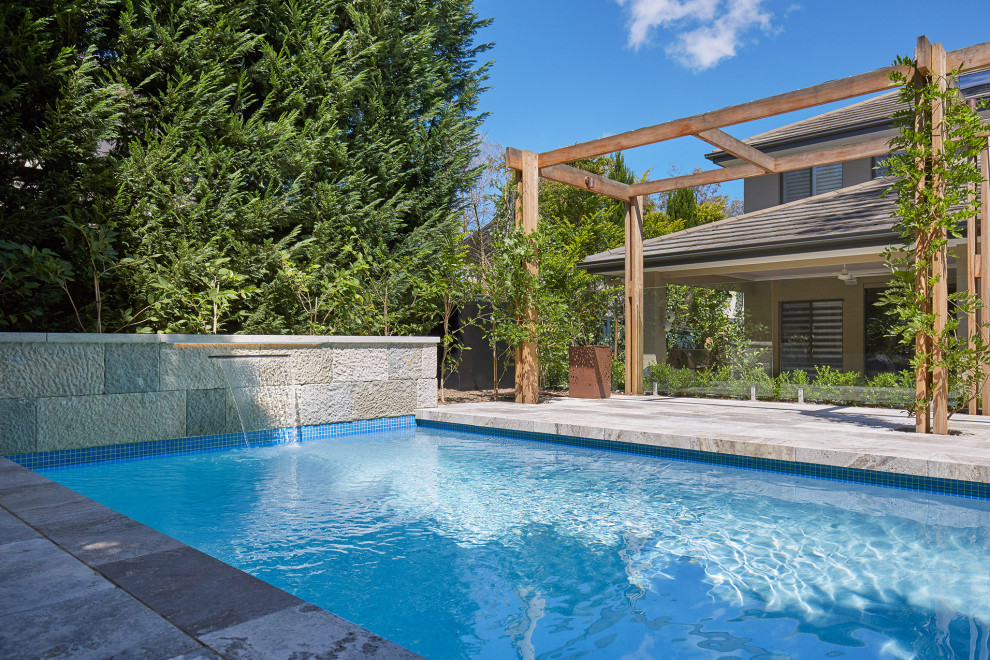 This is an example of a contemporary pool in Sydney.