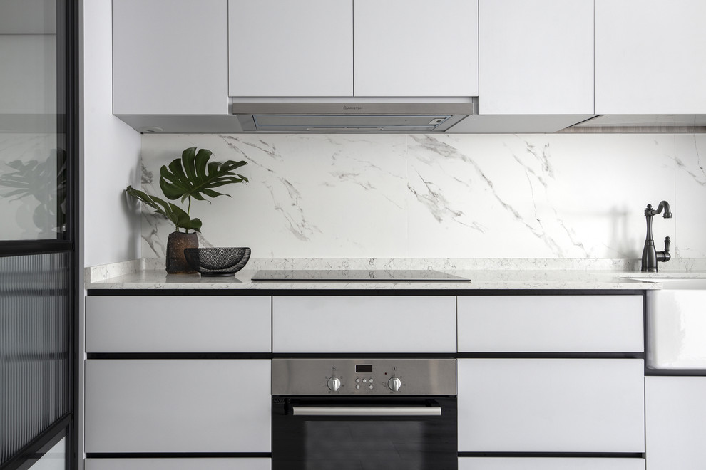 Scandinavian kitchen in Singapore.