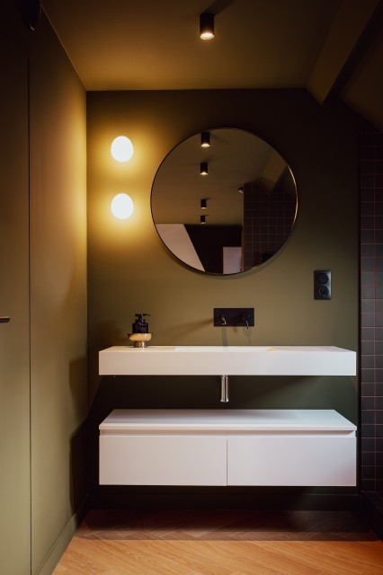 H&Ocirc;TEL VILLA VERDE modern-badezimmer