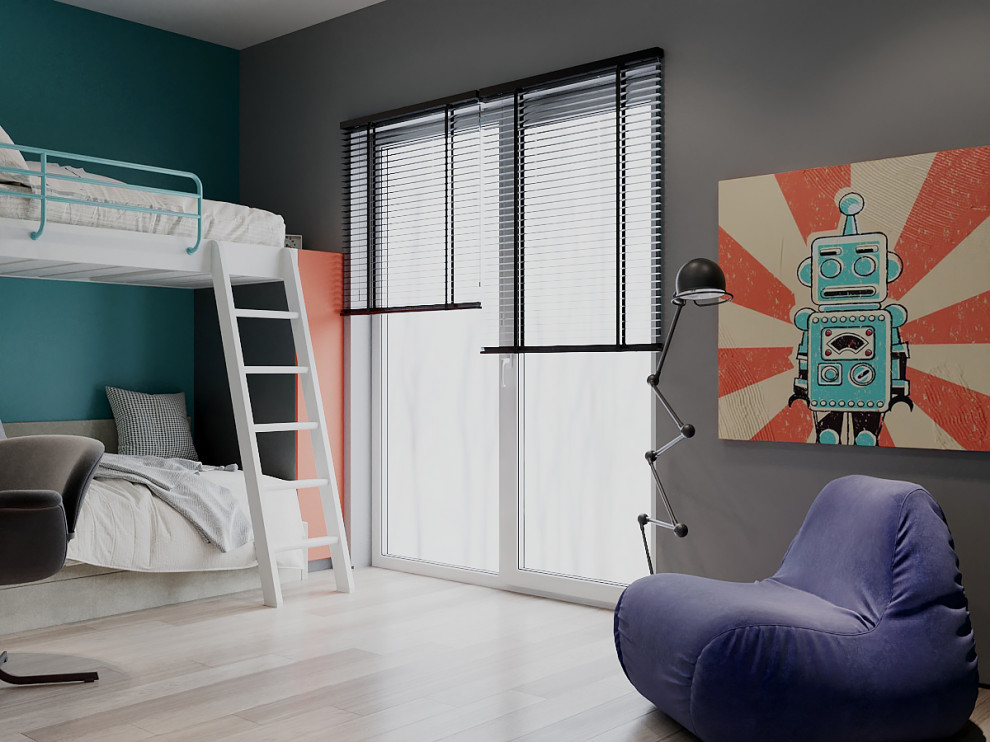 Дизайн-проект интерьера частного одноэтажного дома в Калининградской области