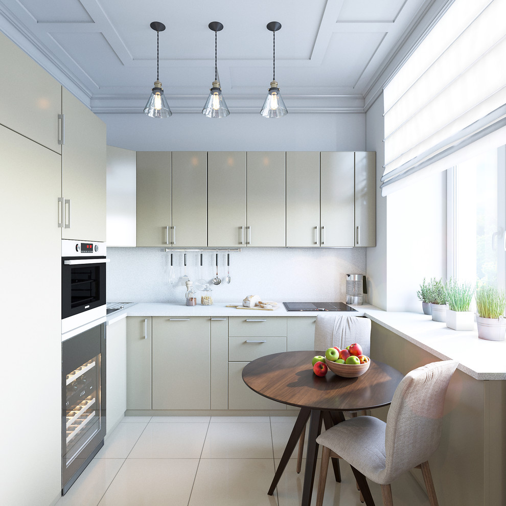 Квартира в сталинском доме на Кутузовском проспекте. Кухня.