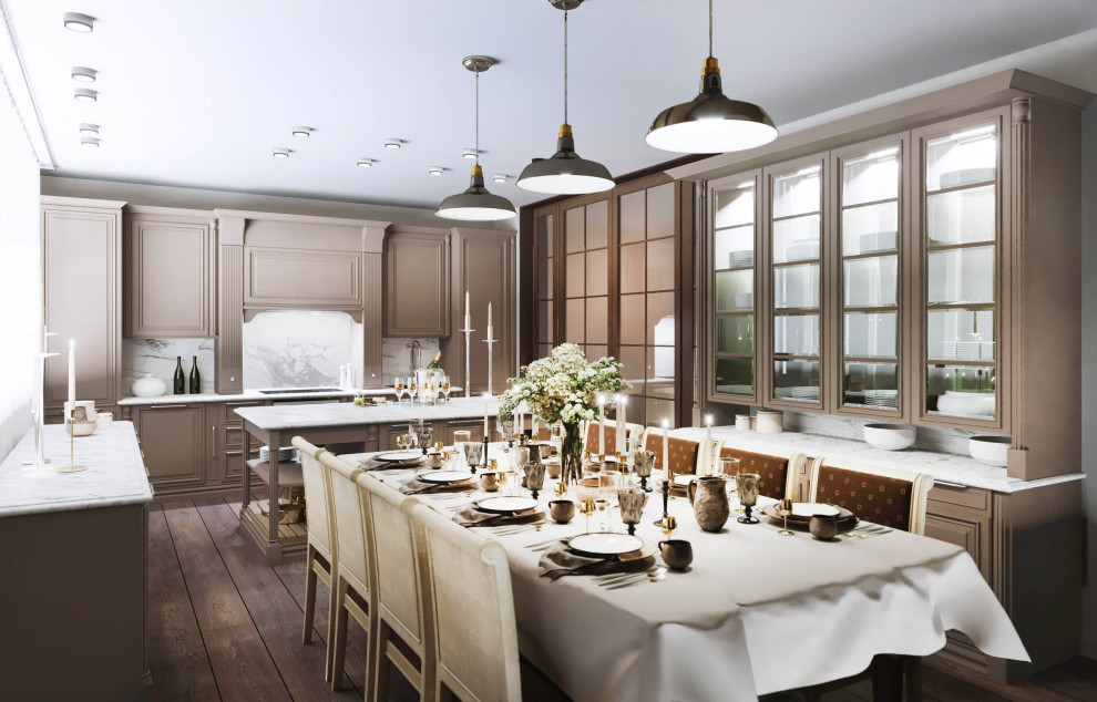 Home kitchen project in Switzerland