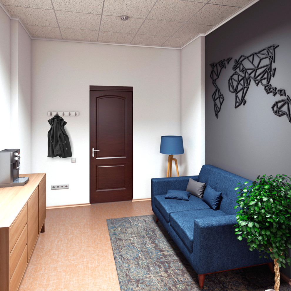 ДИЗАЙН ИНТЕРЬЕРА ОФИСА IT-КОМПАНИИ