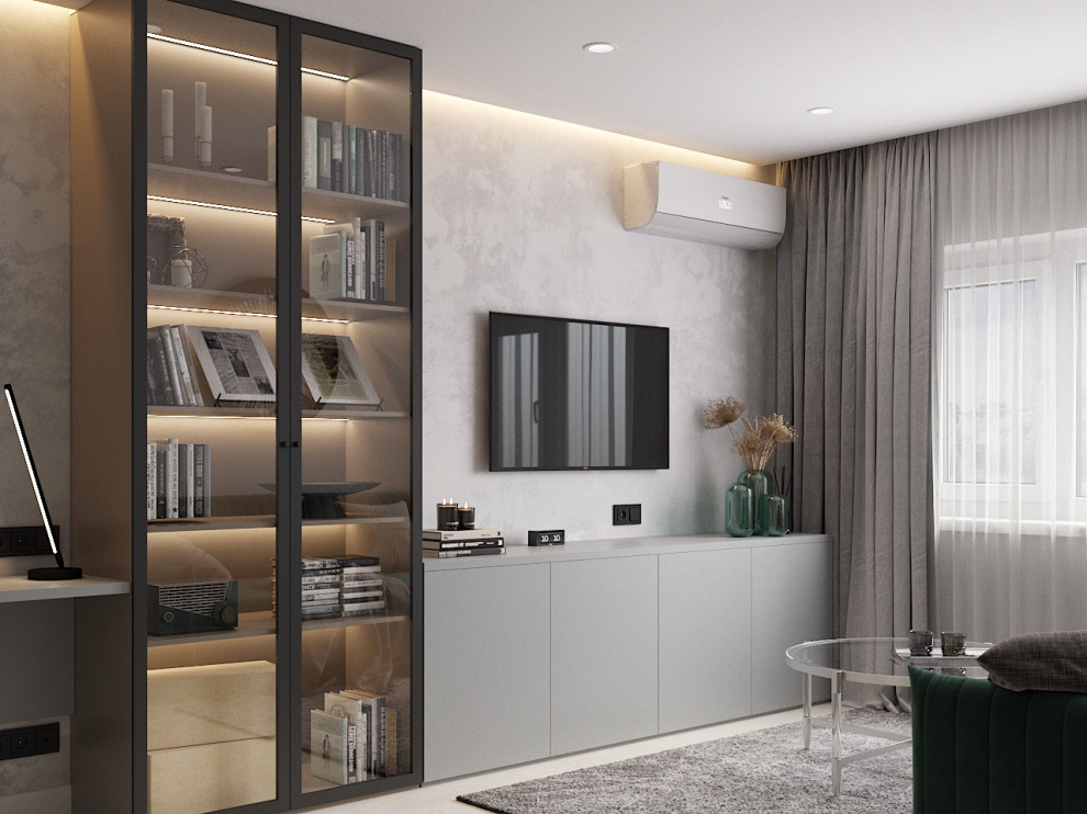 Дизайн проект гостиной