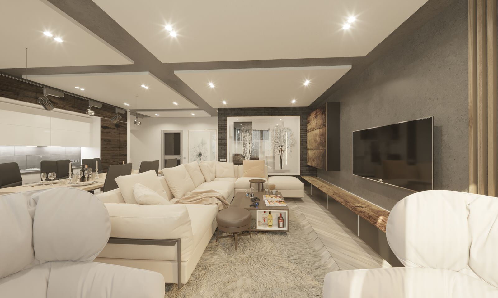 Квартира в нежных тонах