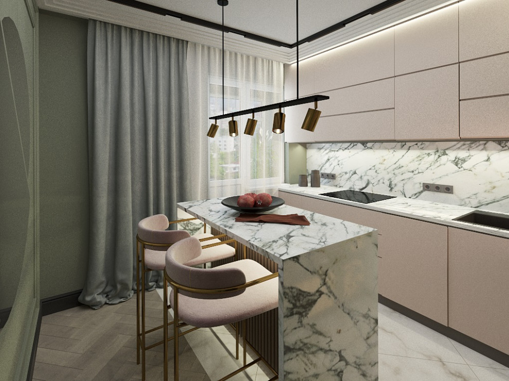 Проект: квартира 60 м2 на Королева, г. Санкт-Петербург