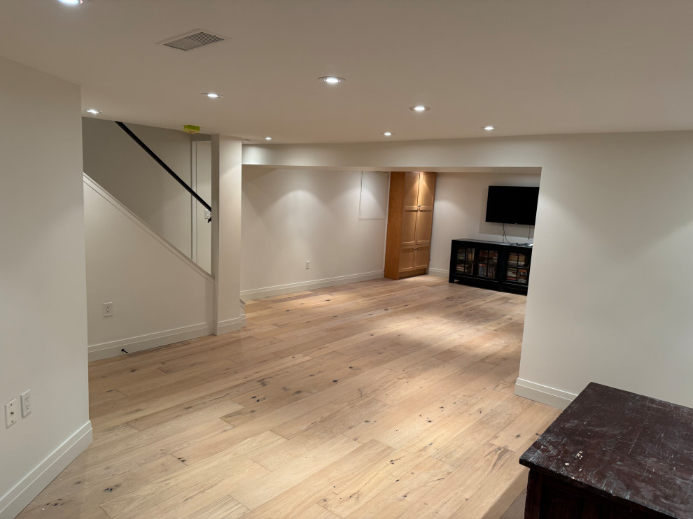 Bright and Inviting Basement