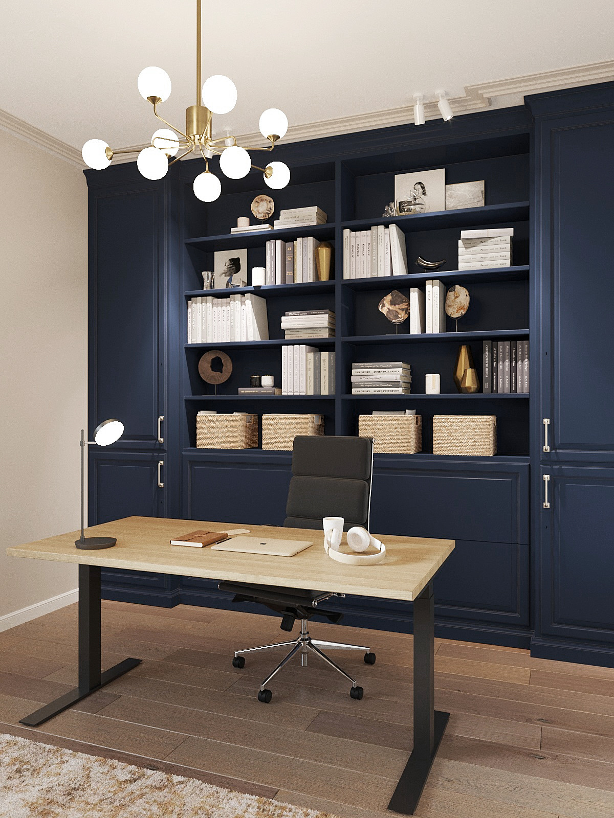 Яркая эклектика для молодой семьи