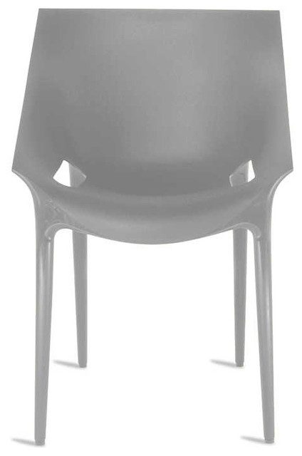 Dr. Yes Chair by Kartell, Set of 2, Gray