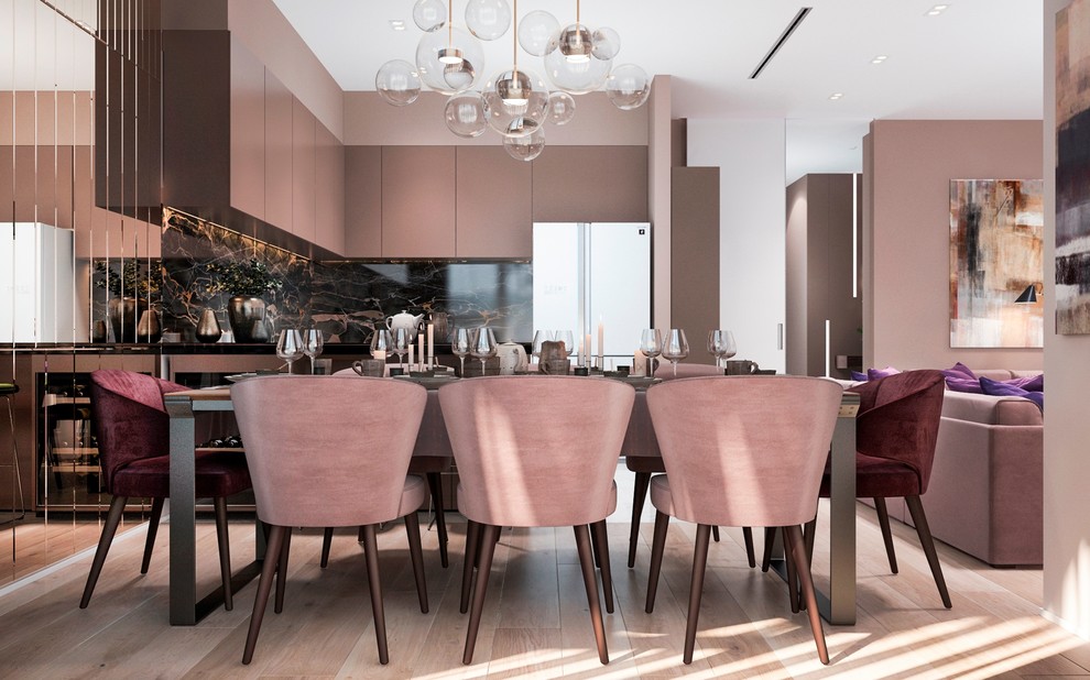 Современный интерьер в квартире - столовая