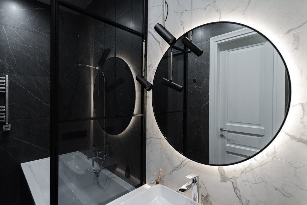 Просторная квартира в серых цветах