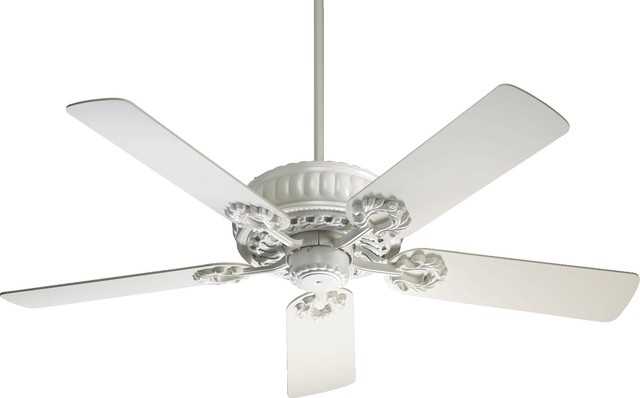 Blade Empress Ceiling Fan Studio White, French Country Ceiling Fans