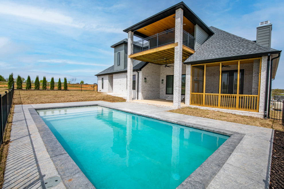 Home design - transitional home design idea