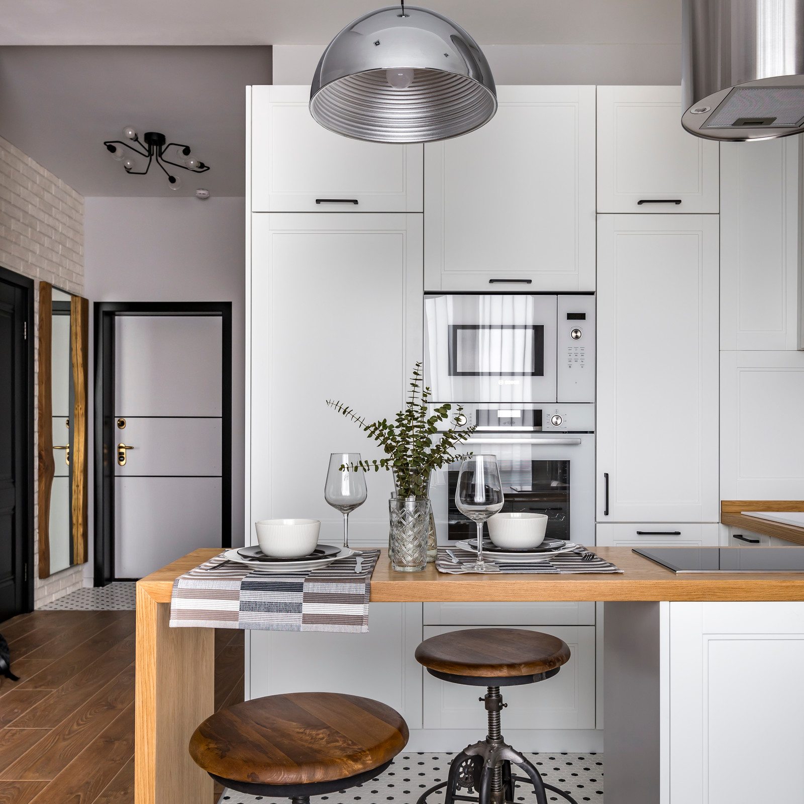 Студия 38м2 в стиле лофт для сдачи в аренду