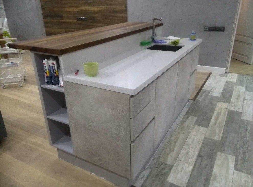 Кухня в стиле лофт