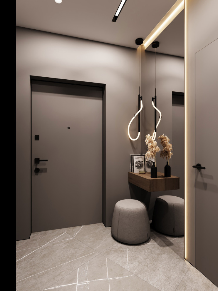 Проект жилой квартиры в г. Казань ЖК Манхеттен