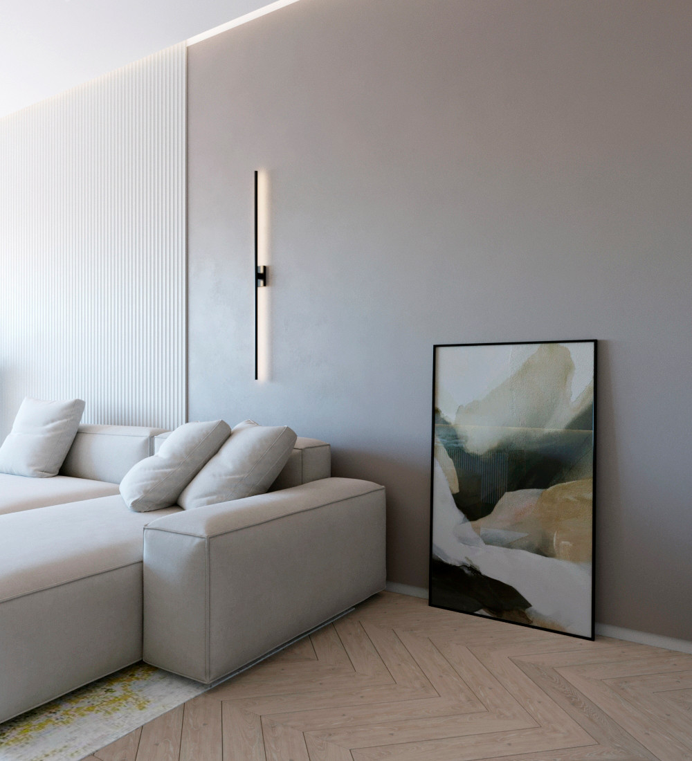 Квартира в современном стиле для молодой пары