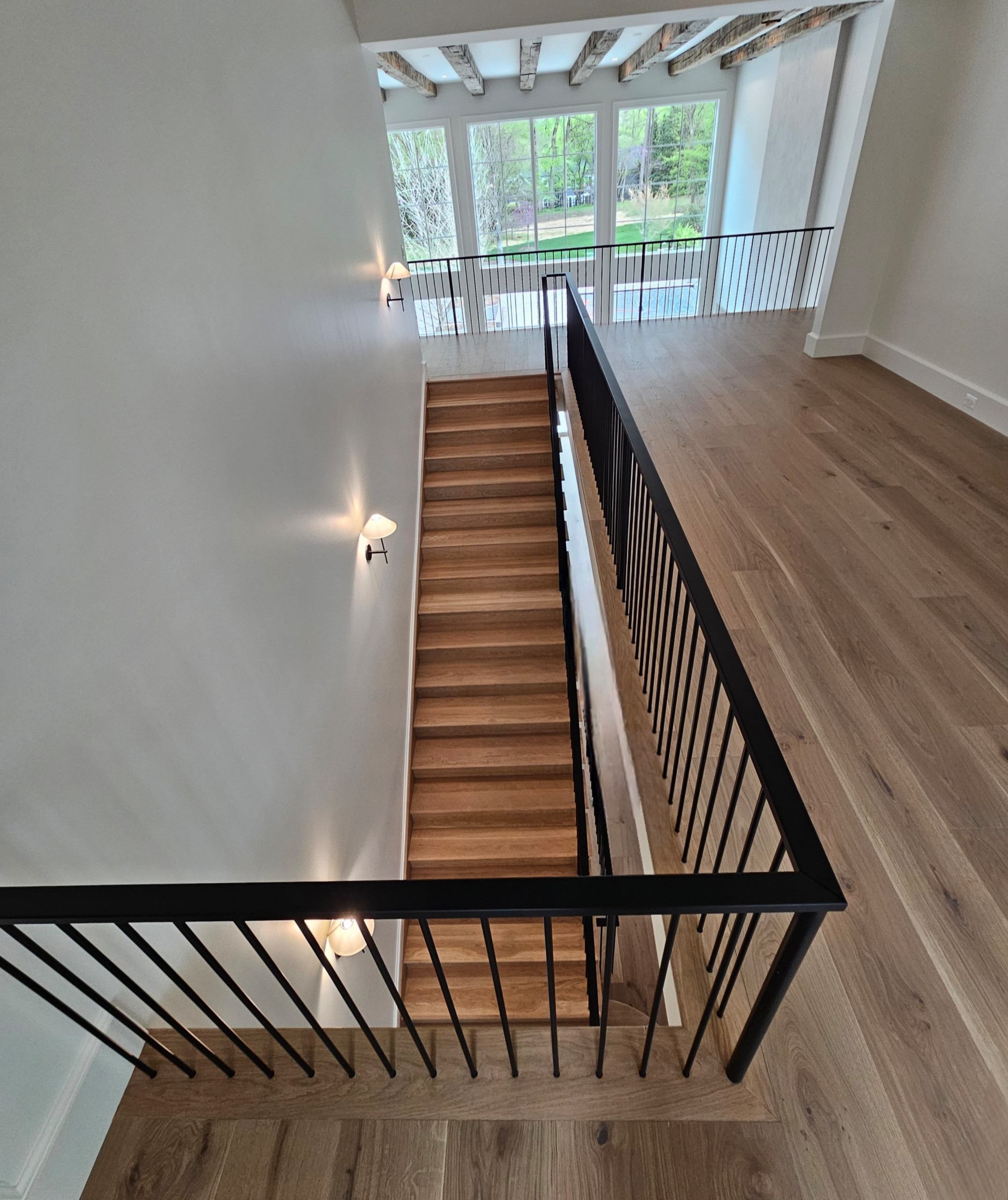 119_Remarkable White Oak Staircase, McLean, VA 22101