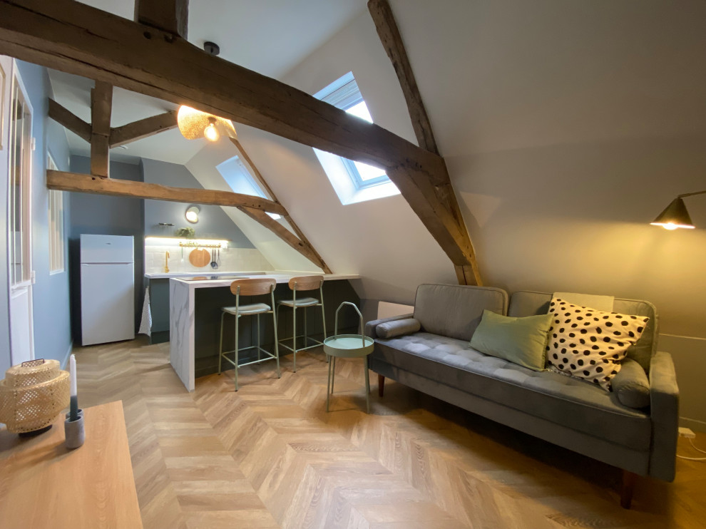 Rénovation d'un studio pour une location meublée