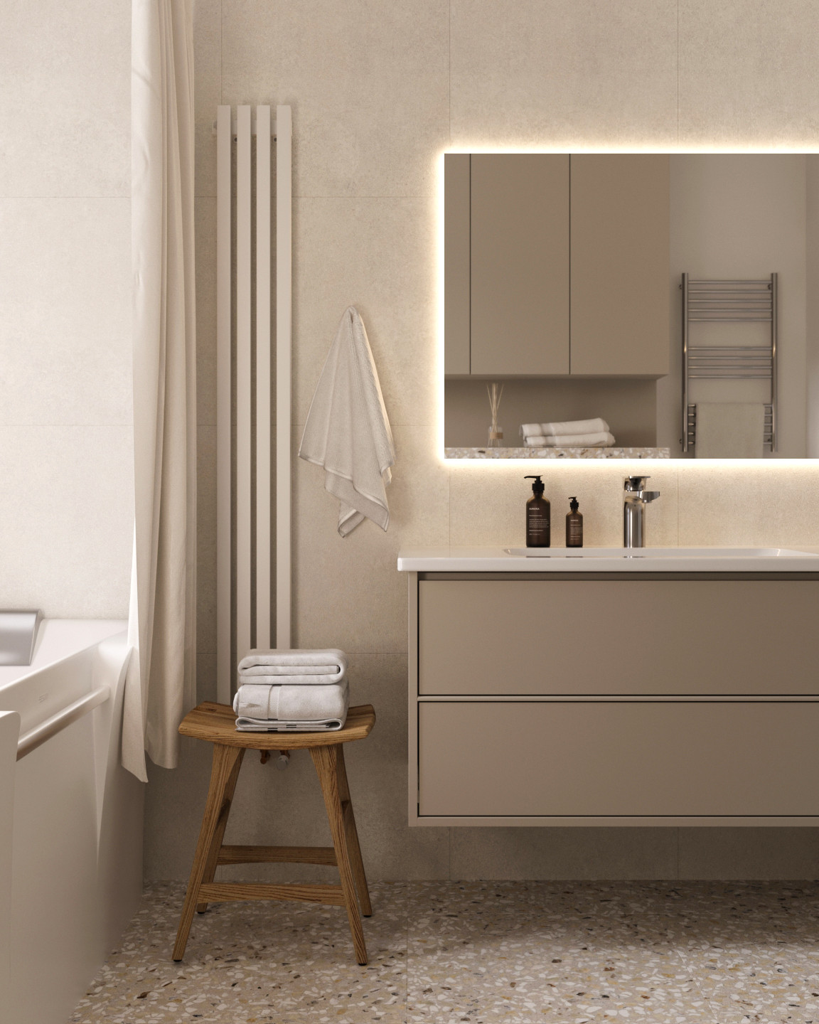 Интересная планировка в небольшой квартире