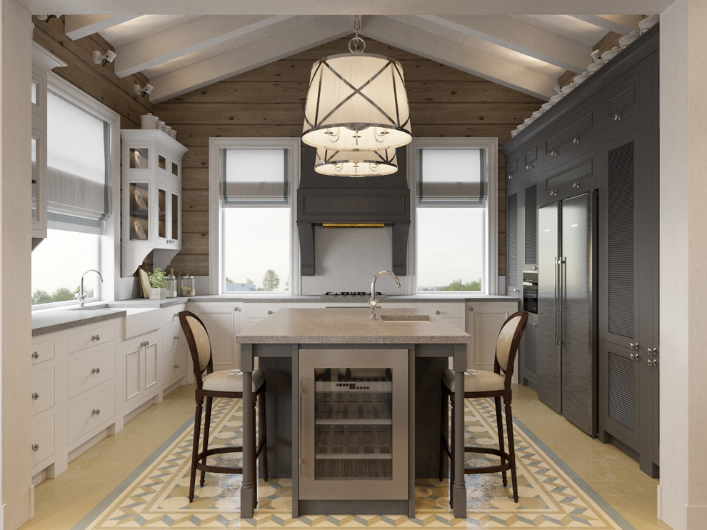 Загородный дом. Лужки. Россия, Московская область / 2016