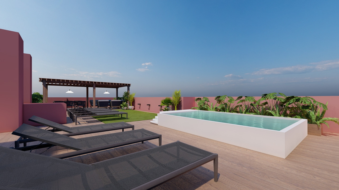 Terraza en Barcelona